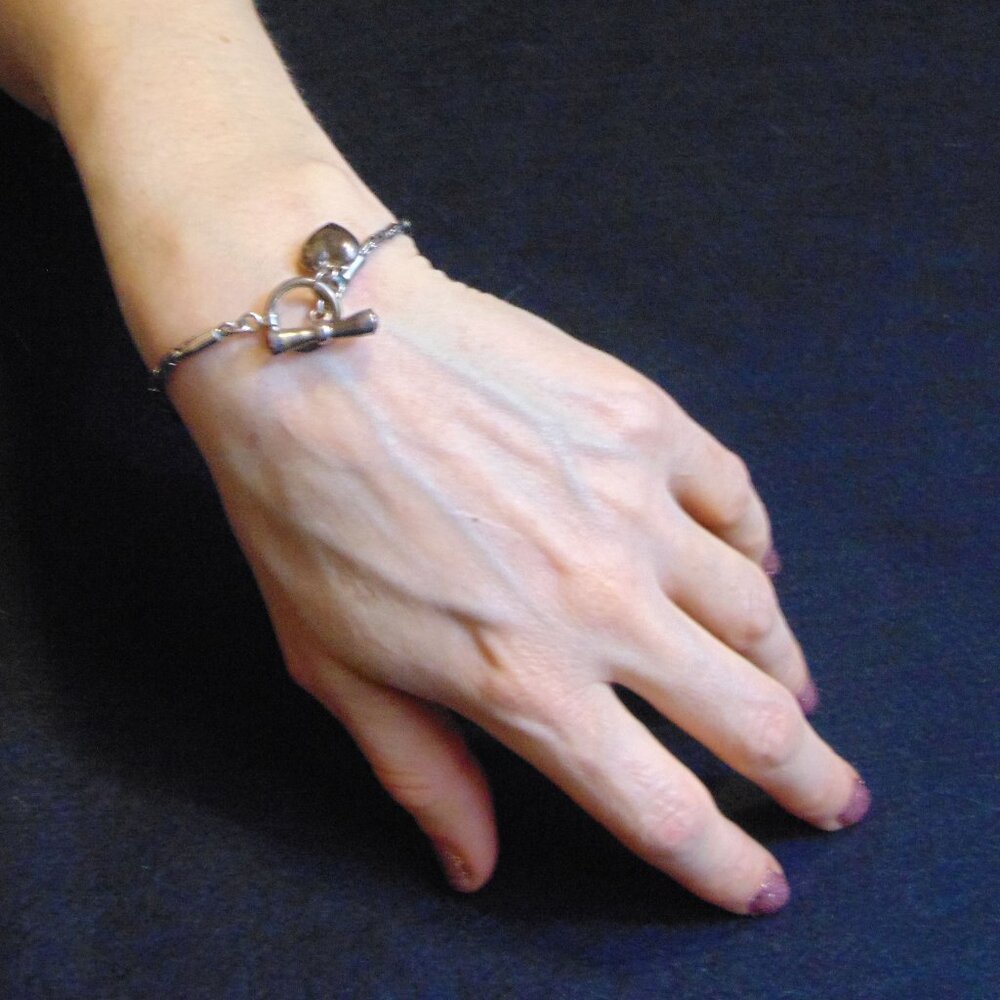 Heart Toggle Bracelet - image 1